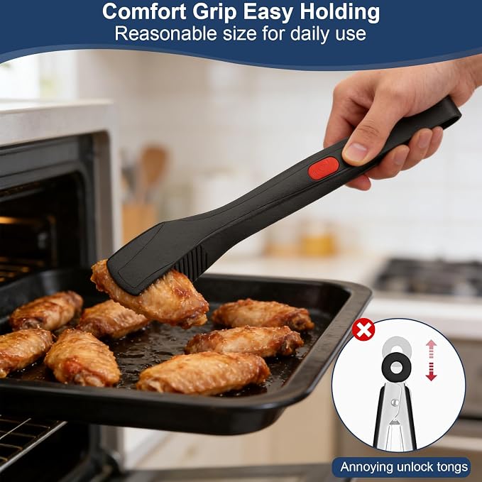 Silicone Spatula Turner, 600°F Heat Resistant Spatulas - Image 6