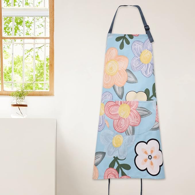 2 Pack Floral Apron for Women - Image 9