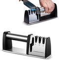 Knife Sharpeners, 4 in 1 Professional Chef's Kitchen Knife Accessories by Keaixinyu