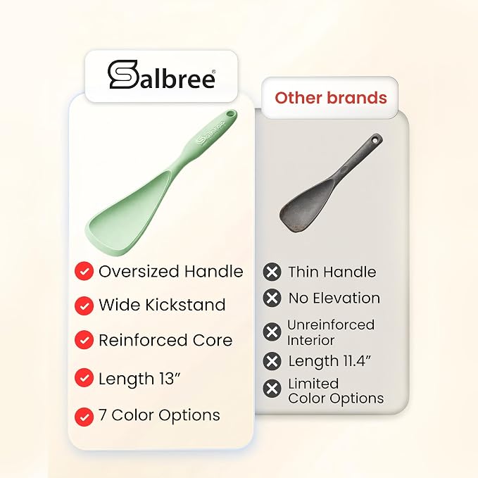 Silicone Spoon Spatula for Cooking - Image 3