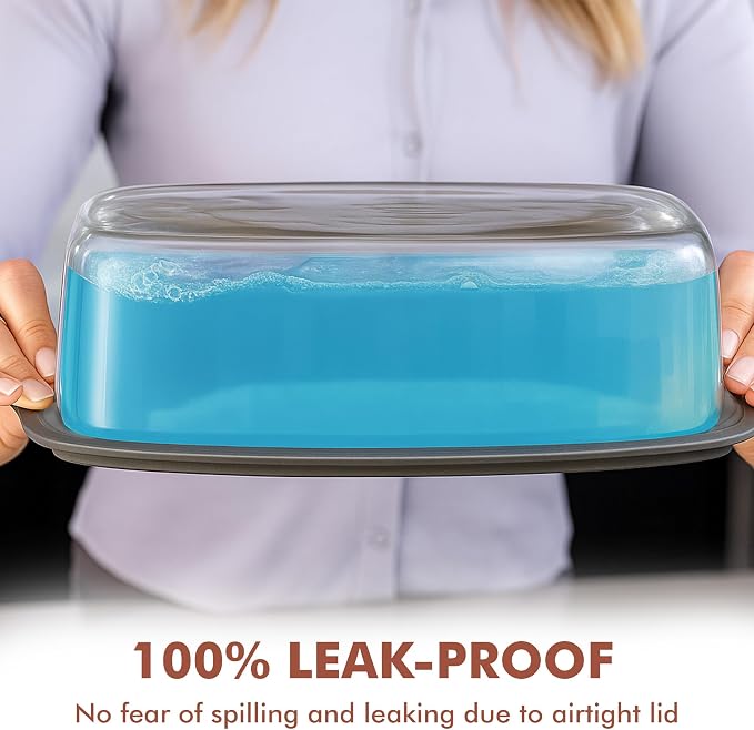 Razab LARGE 7.6 Cups/1800 ML/1.9 Qt Glass Loaf Pan - Image 3