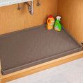 Jin&Bao Waterproof Under Sink Mat 34" x 22", Thick Silicone Mat Cabinet by Jin%26Bao