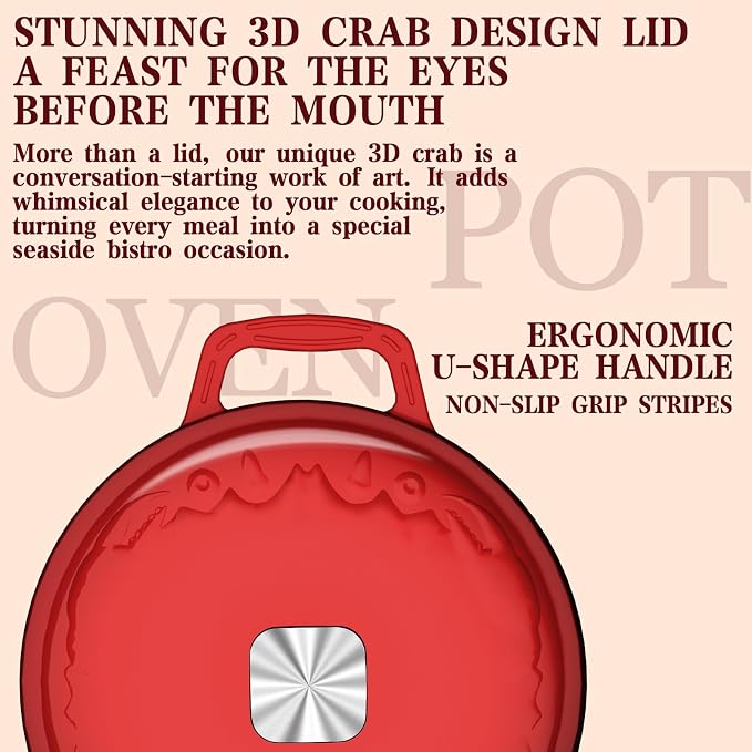 Enameled Cast Iron Dutch Oven - Image 2