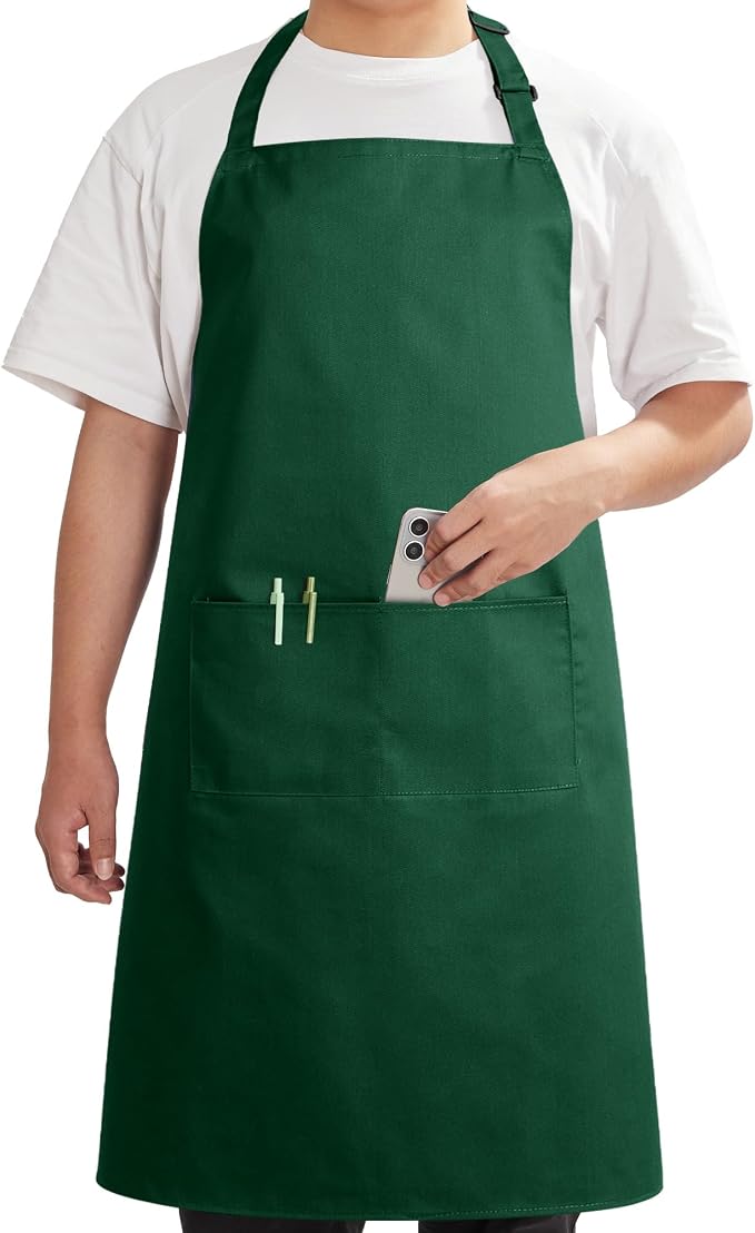 Syntus Chef Apron for Men Women Kitchen Cooking Apron by Syntus