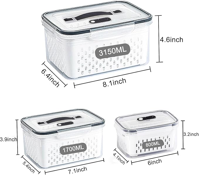 Fruit Storage Containers for Fridge - Image 5