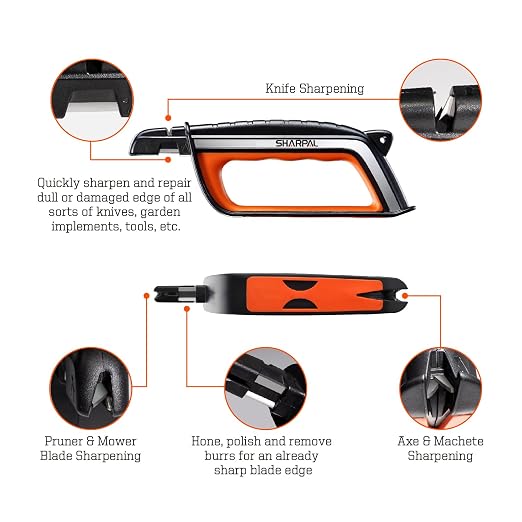 SHARPAL 103N All-in-1 Knife Garden Tool Multi-Sharpener - Image 2