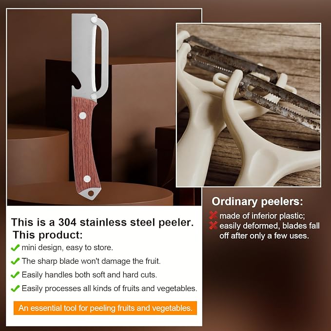 2pcs Multi-Functional Vegetable Peeler - Image 4