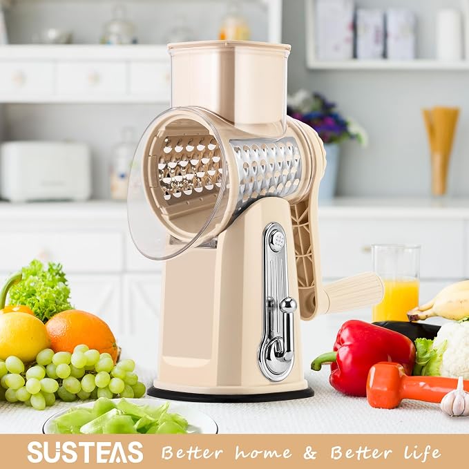 SUSTEAS Rotary Cheese Grater - Image 7