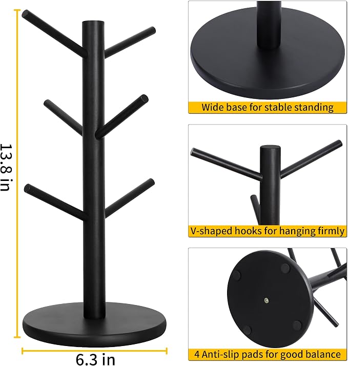 MyLifeUNIT Mug Holder Tree, Coffee Cup Holder - Image 7