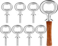 Cunhill 7 Pcs Metal Bottle Opener Blank Bulk Bottle Opener Inserts Parts Pieces by Cunhill