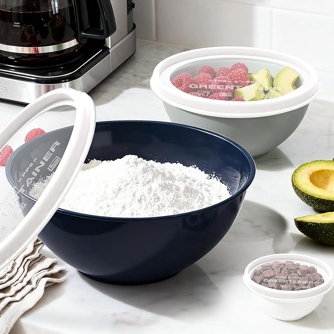Greentainer Plastic Mixing Bowls - Image 9