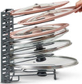 Free-Standing Adjustable Pot Lid Organizer by BetterThingsHome