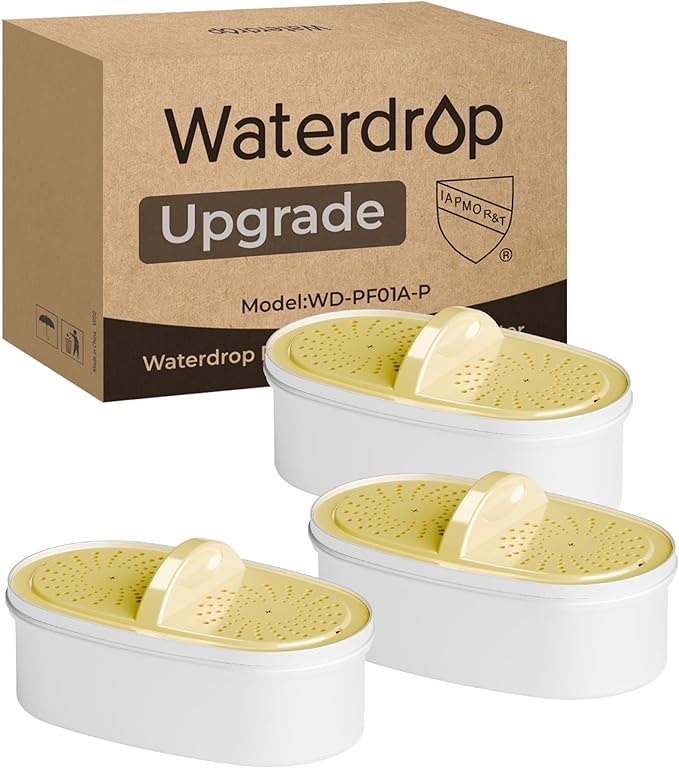 Waterdrop PF01A-P Upgrade NSF 53 & 42 & 372 Certified Replacement Filters by Waterdrop