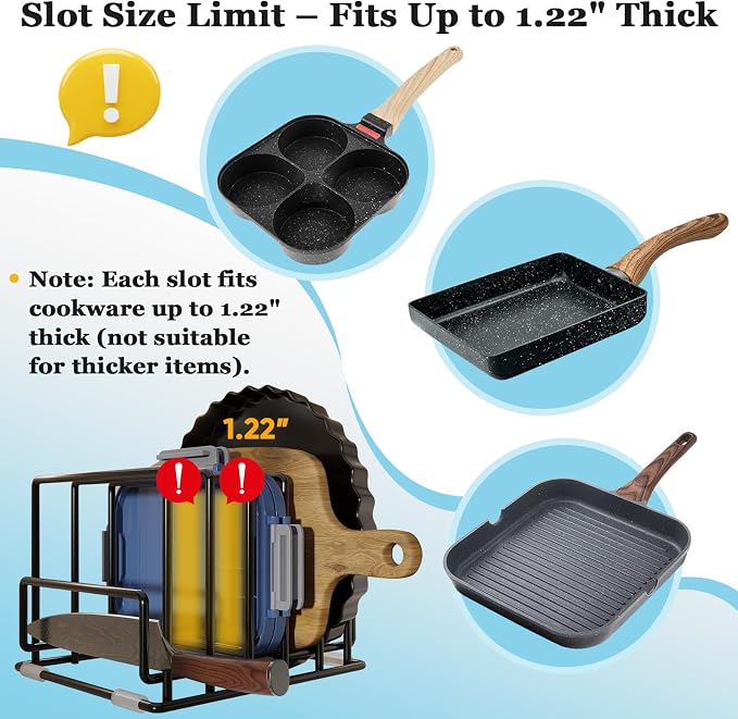 Cutting Board Organizer Rack - Image 4