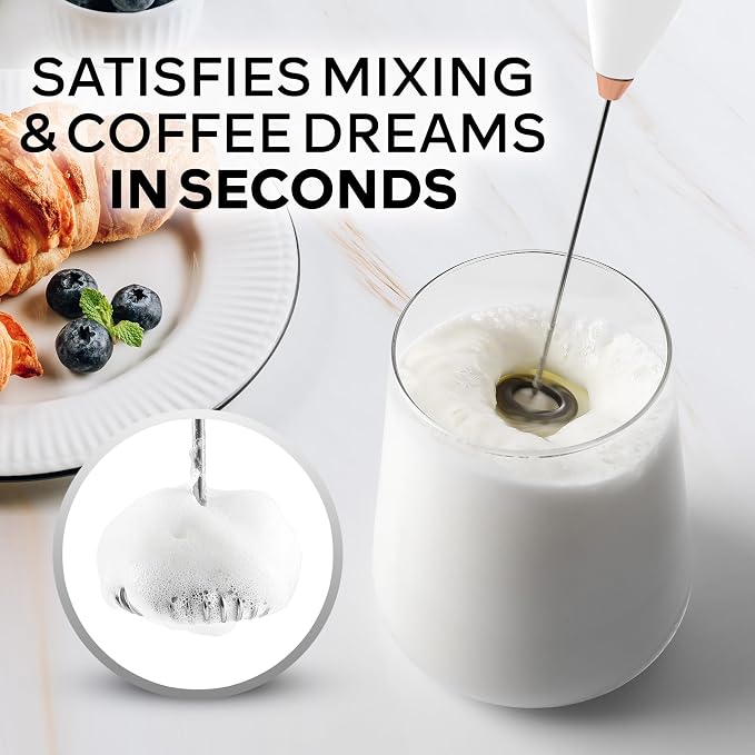 Zulay Kitchen Powerful Milk Frother Wand - Image 2