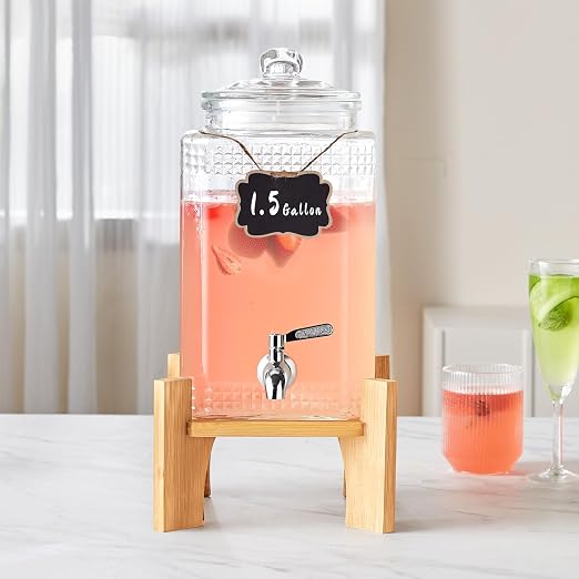VEVOR Beverage Dispenser, 1.5 Gallon Drink Dispensers - Image 8