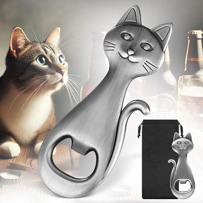 Cat Beer Bottle Opener, Cat Gifts by LULLEA