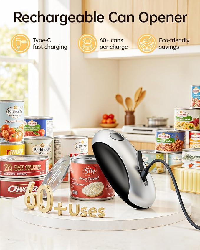 HouseSapp Rechargeable Electric Can Opener - Image 2