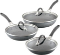 Circulon A1 Series with ScratchDefense Nonstick Induction Frying Pan Set by Circulon