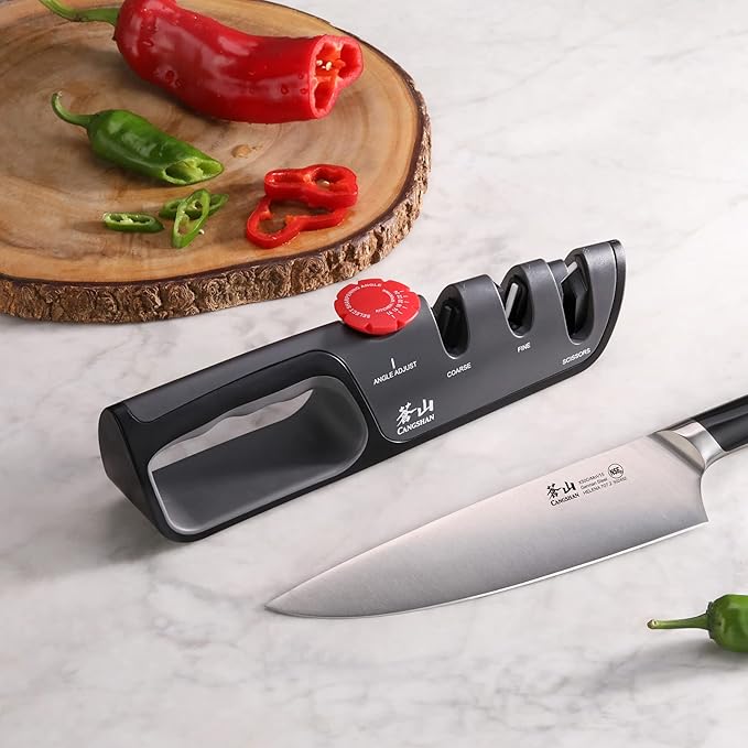 Cangshan 1026108 3-Stage Adjustable 14-24 Degree Professional Knife + Scissor - Image 5