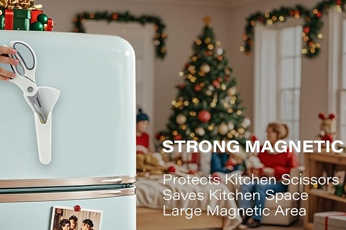 Kitchen Scissors Holder Magnetic Scissors Protector - Image 6