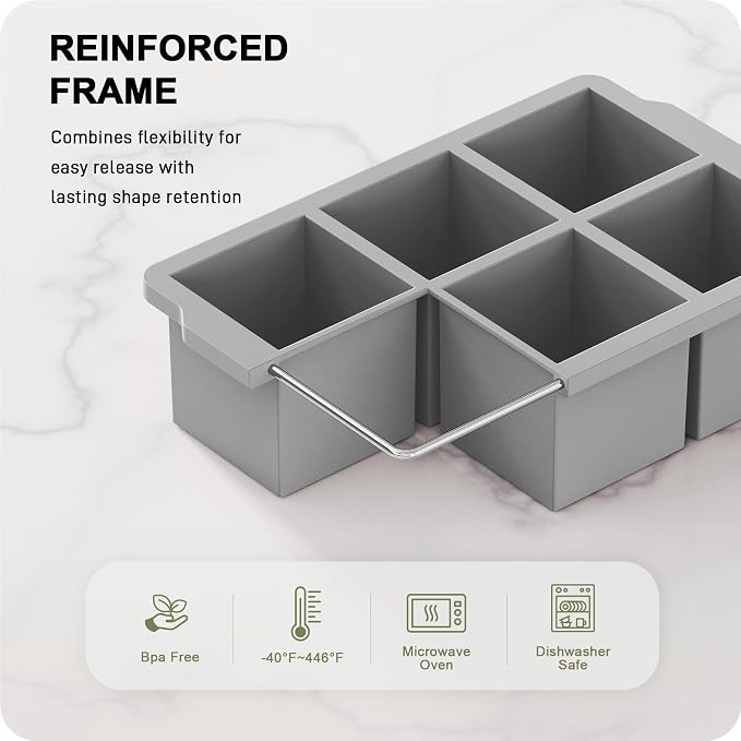 VLM 3 Packs Large Ice Cube Molds - Image 4