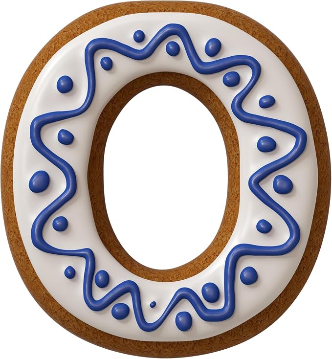 4 Inch Alphabet Letter Cookie Cutter Set - Image 6