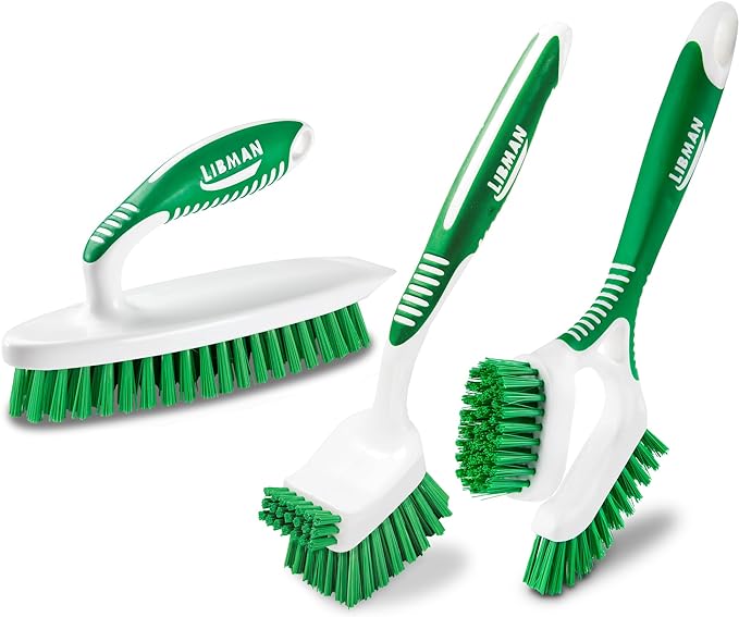 Libman Heavy Duty Scrub Brush Kit | Cleaning Brushes by TheLibmanCompany