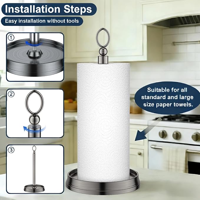 KASUNTO Paper Towel Holder - Image 3