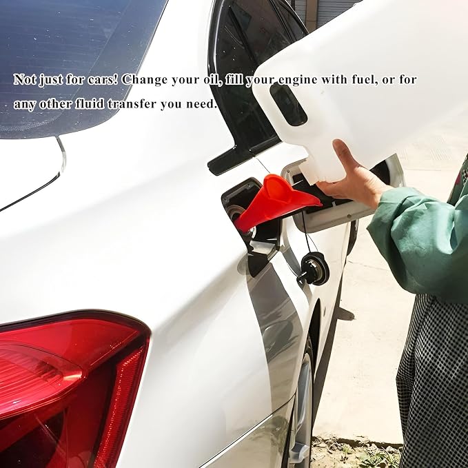2 PCS Oil Funnel, Automotive Use Funnels - Image 6