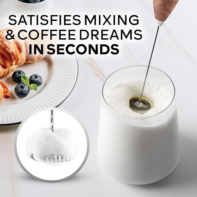 Zulay Kitchen Powerful Milk Frother Wand - Image 2