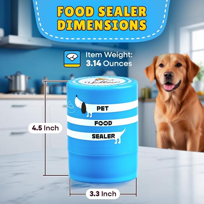 The Original Canned Dog Food Storage Container Patent Pending Reusable Airtight - Image 8