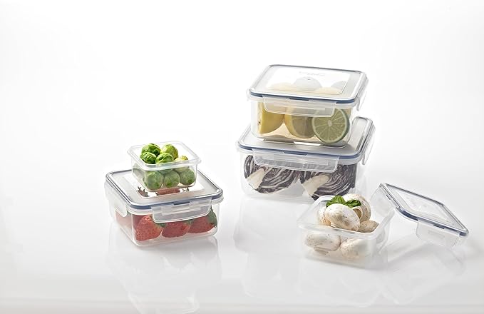 LOCK & LOCK Easy Essentials Food Storage lids/Airtight containers, BPA Free - Image 5