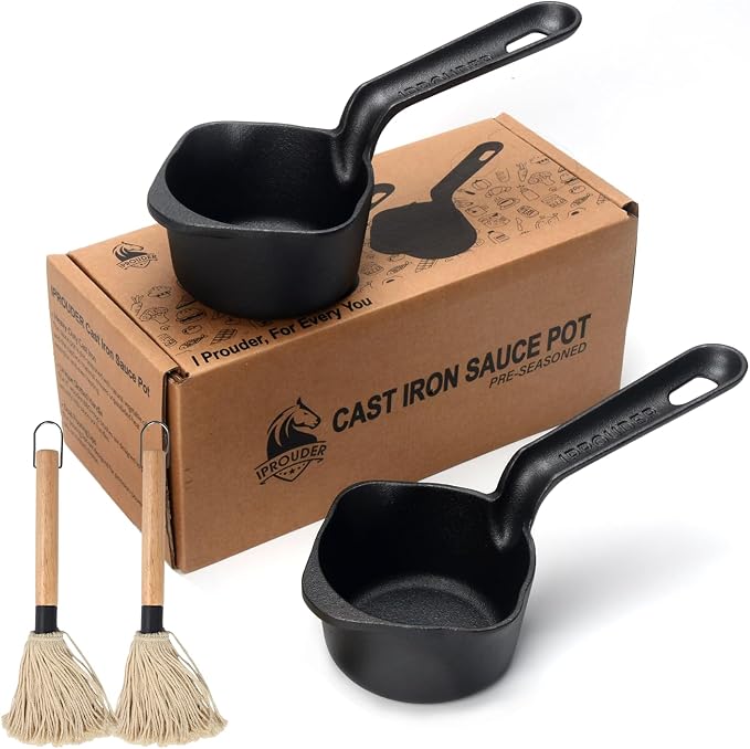 Cast Iron Sauce Pan and Basting Pot - Image 7