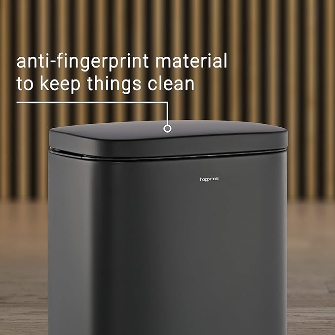 happimess HPM1011B Curtis 8-Gallon Step-Open Trash Can - Image 9