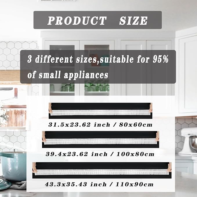 STAYWILD 30 PCS Kitchen Small Appliance Dust Covers, Disposable Thickened - Image 6