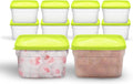 Arrow Reusable Plastic Storage Container Set, 10 Pack, 1 Pint/16 Ounce Each – by ArrowHomeProducts