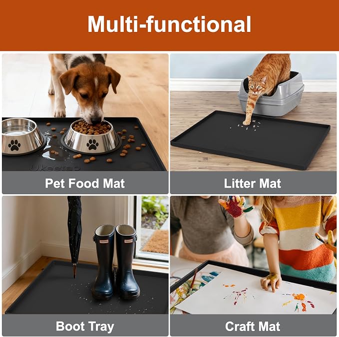 ukeetap Extra Thick Silicone Mat Waterproof - Image 8
