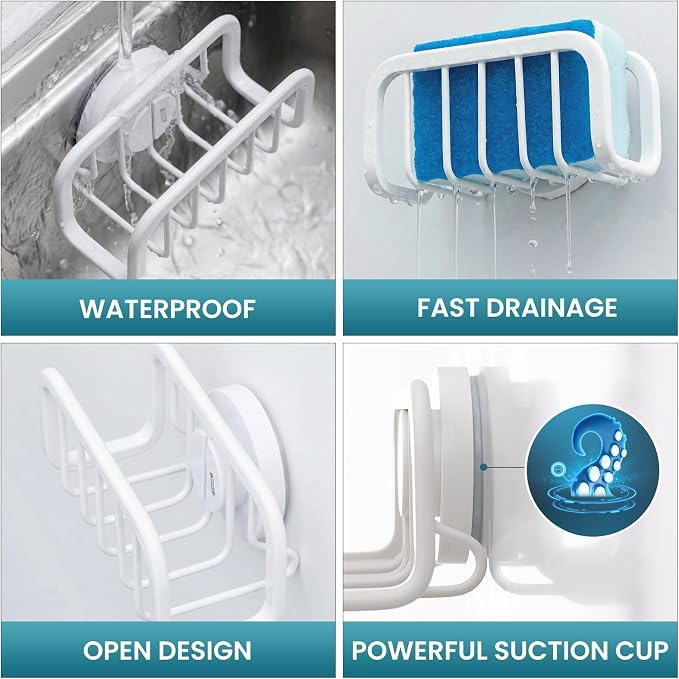 TAILI Sponge Holder for Kitchen Sink - Image 5