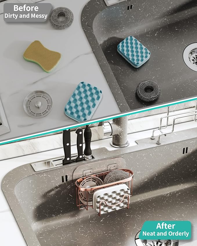 HapiRm Multifunctional Sink Sponge Holder - Image 7