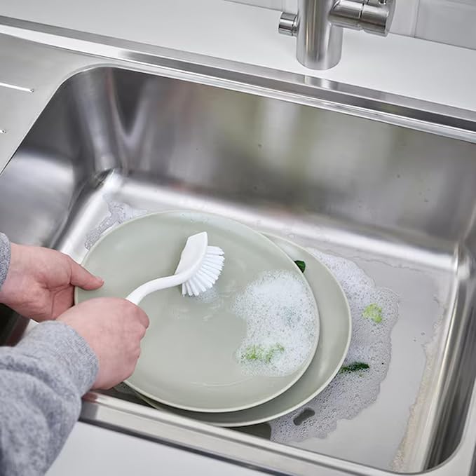 Ikea Easily Handable White Dish-Washing Brush - Image 2
