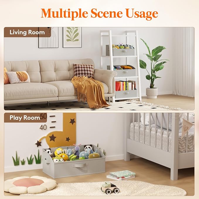 Lifewit Extra Large Trapezoid Closet Storage Bins - Image 7