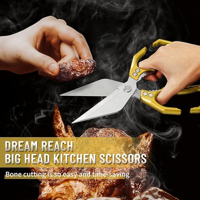 Dream Reach Heavy Duty Poultry Shears Kitchen Scissors - Image 2