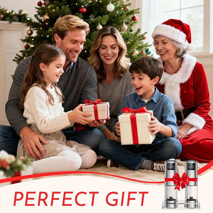 Upgraded Larger Capacity Electric Salt and Pepper Grinder Set Rechargeable - Image 9