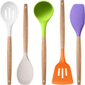 Herogo 5-Piece Cooking Utensils Set, Silicone Kitchen Utensils Set by Herogo