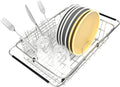 304 Stainless Steel Drying Rack, Expandable, Adjustable Inside The Sink by BTLATHA