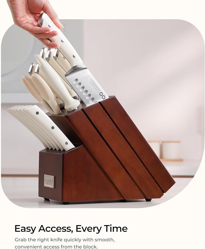 OOU 2026 Master Line 15-Piece German High Carbon Steel Knife Set - Image 7