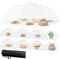 Mesh Food Covers for Outside - 9 Pack Upgraded 1 Extra Large 40x24 in