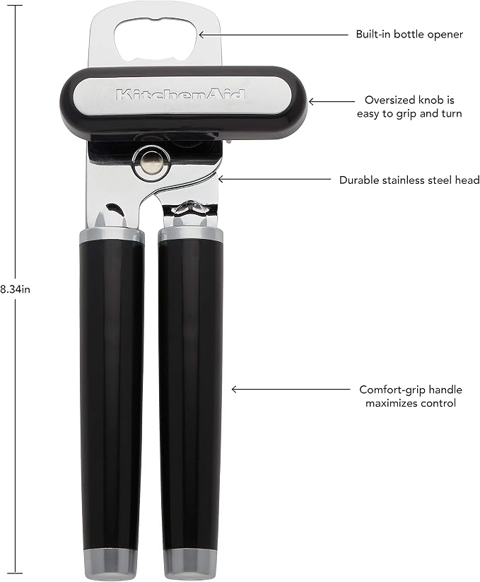 KitchenAid Classic Multifunction Can Opener/Bottle Opener, One Size - Image 3