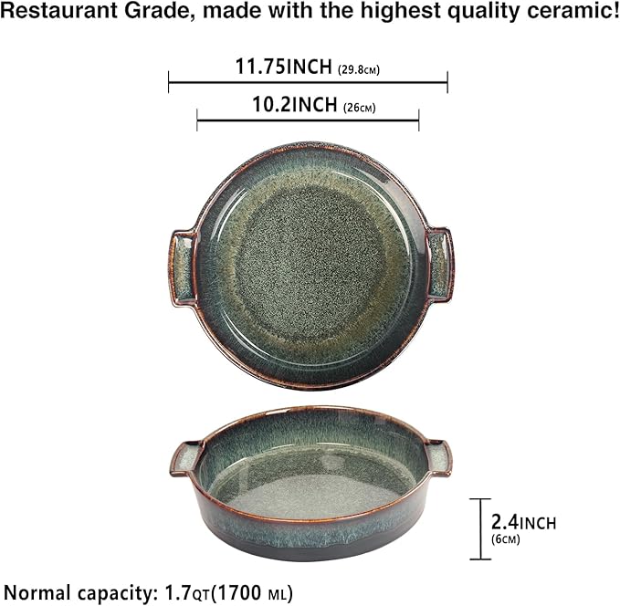 Ceramic Casserole Baking Dish - Image 2